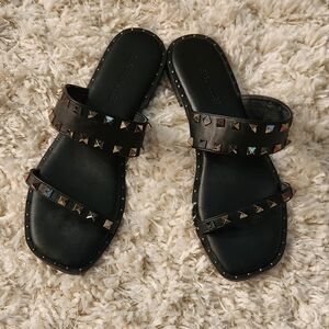Sincerely Jules Black Sandals